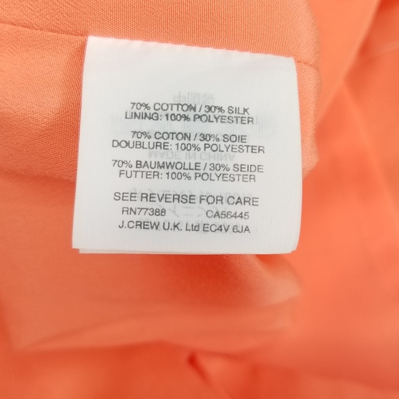 NWT J. Crew Peplum dress - Picture 5 of 5